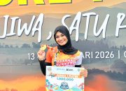 Hamida Dwi Ningtias Harumkan Nama Basarnas Palu di Fun Run Jambore Potensi SAR