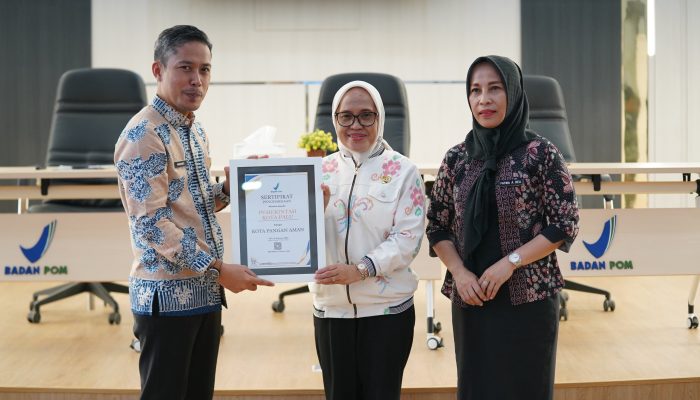 Awal Ramadan Berkah, Kota Palu Sabet Penghargaan Kota Pangan Aman