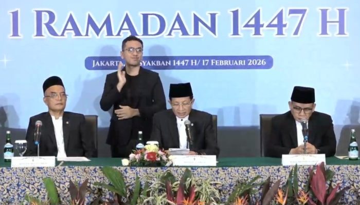 Pemerintah Tetapkan 1 Ramadan 1447 H Jatuh pada 19 Februari 2026