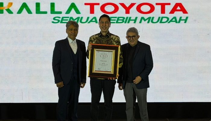 SWA Media Group Nobatkan CEO Kalla Toyota Robby Wijaya sebagai The Best CEO 2025