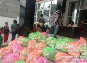 Pemkot Palu Salurkan Bantuan Sembako untuk 80 KK Terdampak Banjir di Wana