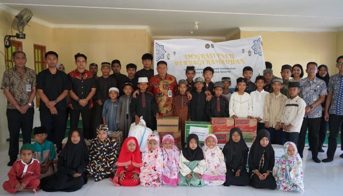 Imigrasi Palu Berbagi Ramadan, Salurkan Bantuan ke Dua Panti Asuhan