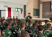 Pangdam XXIII/Palaka Wira Motivasi Prajurit Baru Dua Batalyon Yonif TP