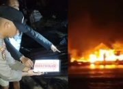 Petasan Anak-Anak Picu Kebakaran Hebat di Pulau Salaka, 5 Rumah Hangus