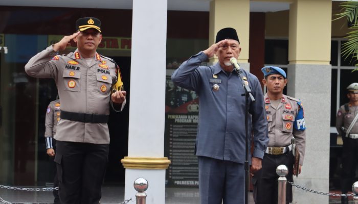 Polresta Palu Gelar Apel Operasi Ketupat Tinombala 2026, Siap Amankan Idul Fitri 1447 H