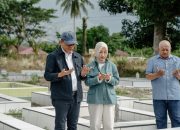 Usai Halal Bihalal di Palu, Gubernur Anwar Hafid Ziarah ke Makam Orang Tua