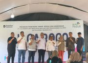 PLN UPT Palu dan UIP3B Sulawesi Salurkan Bantuan Siaga Bencana di Desa Rogo