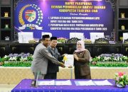 Wabup Touna Hadiri Paripurna DPRD, Sampaikan LKPJ 2025 dan Hasil Reses