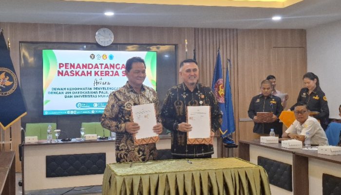 Untad dan DKPP Teken MoU, Perkuat Etika Demokrasi di Sulteng