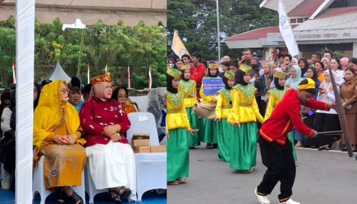 Wabup Touna Hadiri Karnaval Budaya HUT ke-62 Sulteng di Palu