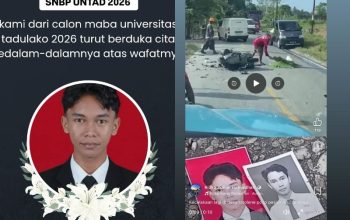 Camaba Untad Asal Poso Meninggal Kecelakaan, Warganet Soroti Kewajiban Tes di RS Kampus