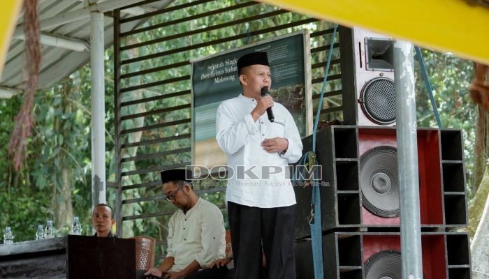 Asisten Perekonomian Wakili Bupati Hadiri Halal Bihalal di Malotong