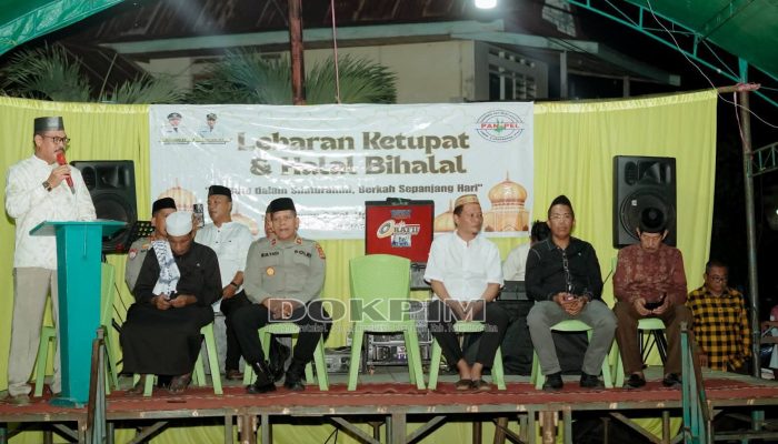 Sekda Touna Hadiri Halal Bihalal di Dondo dan Uentanaga Atas