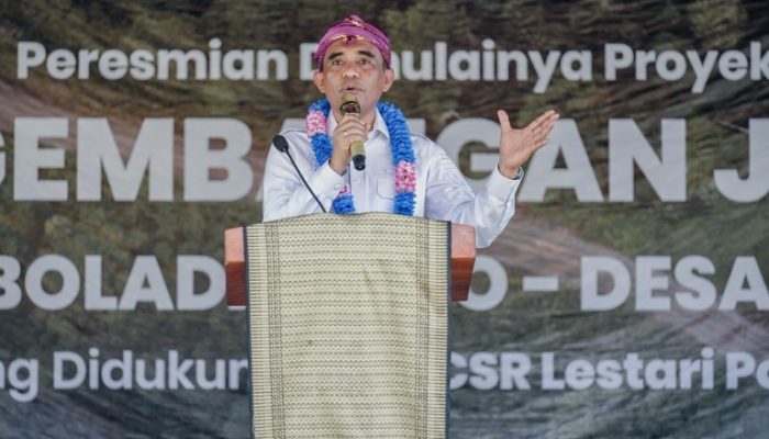 Gubernur Anwar Hafid Perlebar Jalan Boladangko–Banggaiba Sigi