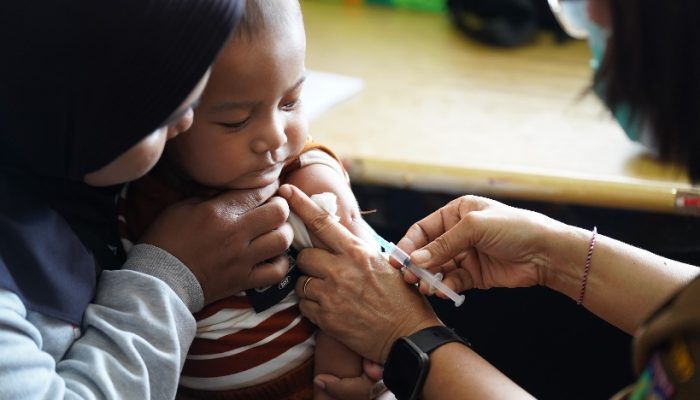 KLB Campak Meluas, Pemkot Palu Tancap Gas Gelar Imunisasi Massal