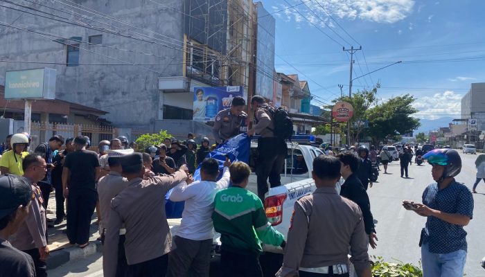 Polisi Ungkap Kronologi Laka Maut di Simpang Basuki Rahmat Palu