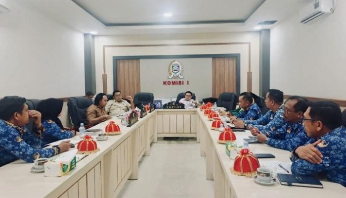 Komisi I DPRD Morowali Bahas SDM dan Kesejahteraan Guru dalam RDP Lintas Sektor