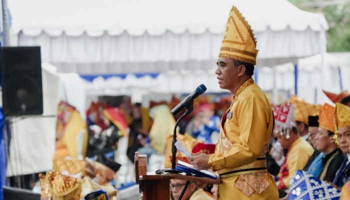 Pidato Emosional Anwar Hafid di HUT ke-62 Sulteng