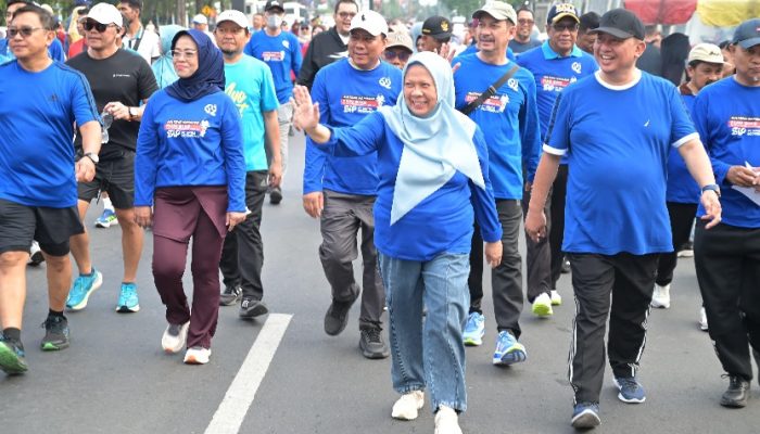 Ribuan Warga Meriahkan Fun Walk & Fun Bike Sulteng Nambaso, Gubernur Ajak Hidup Sehat