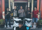 Pelaku Curanmor Lintas Lokasi di Palu Dibekuk, Polisi Amankan Dua Motor Curian
