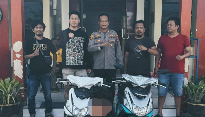 Pelaku Curanmor Lintas Lokasi di Palu Dibekuk, Polisi Amankan Dua Motor Curian