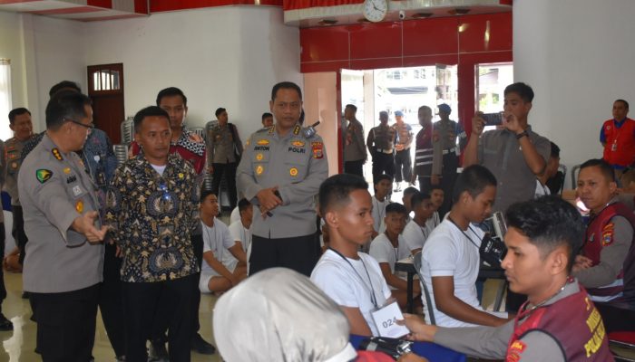 Kompolnas Awasi Rekrutmen Polri di Polda Sulteng, Pastikan Proses Bersih dan Profesional