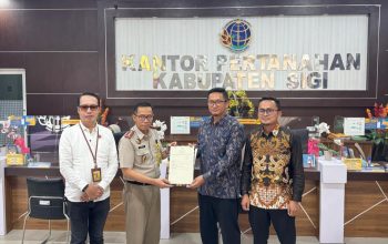 PLN UPT Palu dan BPN Sigi Perkuat Sinergi Pengelolaan Aset Tanah Tower