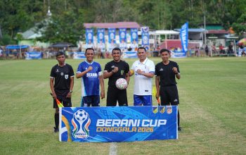 Gubernur Anwar Hafid Resmi Buka Turnamen Piala Berani Donggala 2026