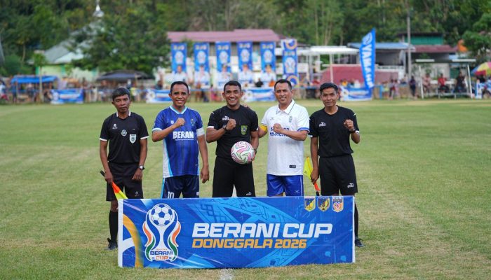 Gubernur Anwar Hafid Resmi Buka Turnamen Piala Berani Donggala 2026