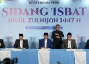 Hasil Sidang Isbat, Hari Raya Iduladha 2026 Jatuh pada 27 Mei
