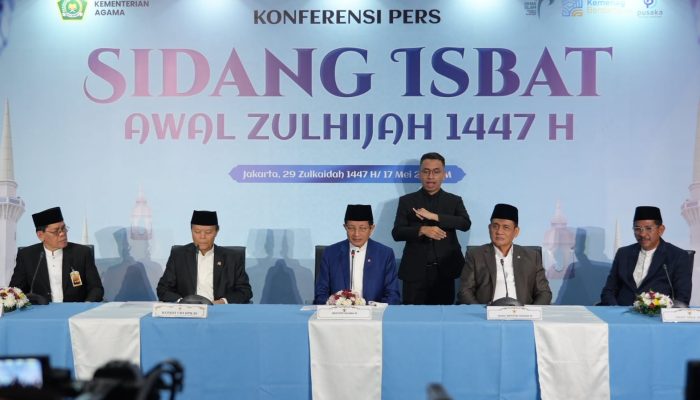 Hasil Sidang Isbat, Hari Raya Iduladha 2026 Jatuh pada 27 Mei