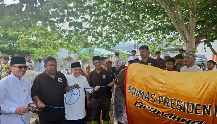 Presiden Prabowo Kirim Sapi Kurban Jumbo ke Masjid Agung Ar Rasyid Palu
