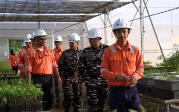 Lanal Palu Kunjungi IGP Morowali, Apresiasi Komitmen Lingkungan PT Vale