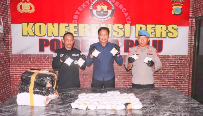 Polresta Palu Bongkar Peredaran 48 Ribu Butir Obat Keras THD, Empat Orang Diamankan