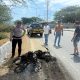 Aksi Pencurian Gas 3 Kg Digagalkan, Motor Pelaku Dibakar Warga