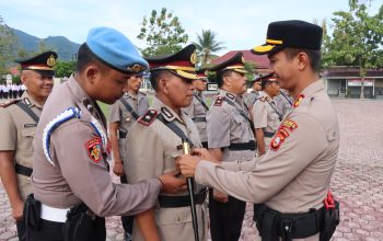 Kapolres Touna Rotasi 11 Pejabat, Minta Personel Dekat dengan Masyarakat