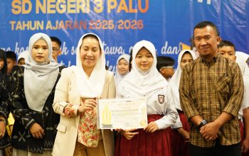 Kenang Masa SD, Wawali Imelda Hadiri Pelepasan Siswa SDN 3 Palu
