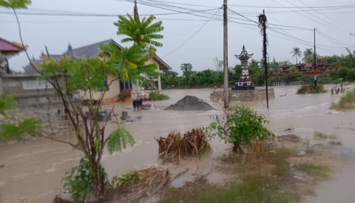 Tanggul Sungai Tapeau Jebol di Tiga Titik, Puluhan Rumah di Balinggi Terendam