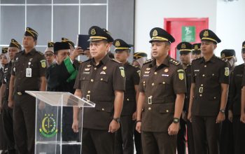 Dua Koordinator Baru Kejati Sulteng Dilantik, Ini Pesan Kajati