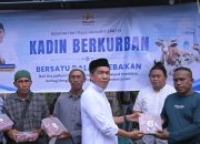 KADIN Sulteng Berbagi Kebahagiaan Iduladha Lewat 4 Ekor Sapi Kurban