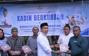 KADIN Sulteng Berbagi Kebahagiaan Iduladha Lewat 4 Ekor Sapi Kurban