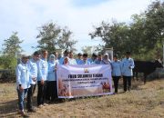Tokoh Lintas Agama Bersatu di Iduladha, FKUB Sulteng Salurkan Tiga Sapi Kurban