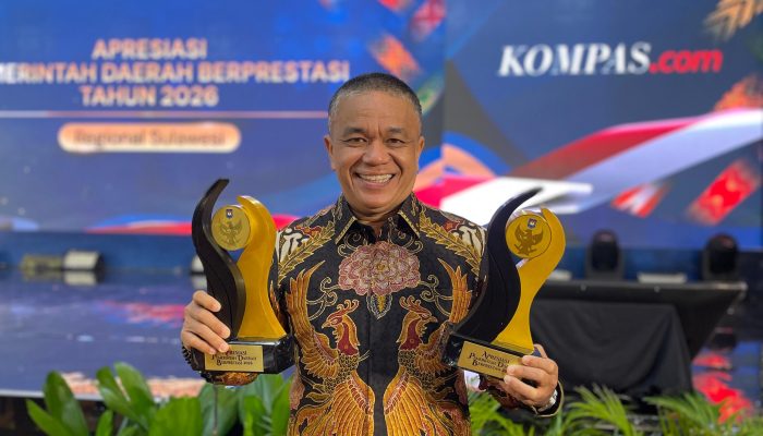 Wali Kota Hadianto Rasyid Sukses Bawa Palu Borong Penghargaan di Regional Sulawesi
