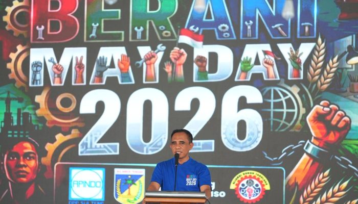 Anwar Hafid Kenang Masa Jadi Buruh di Peringatan May Day 2026 Palu