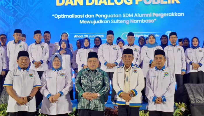 Lantik Pengurus IKA PMII Sulteng, Fathan Subchi Tekankan Kolaborasi Bangun Daerah