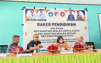 Wabup Touna Hadiri Raker Pendidikan di Walea Kepulauan, Tekankan Pemerataan Akses Pendidikan