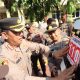Polresta Palu Gencarkan Sosialisasi Layanan 110, Stiker Dipasang di Semua Armada Operasional