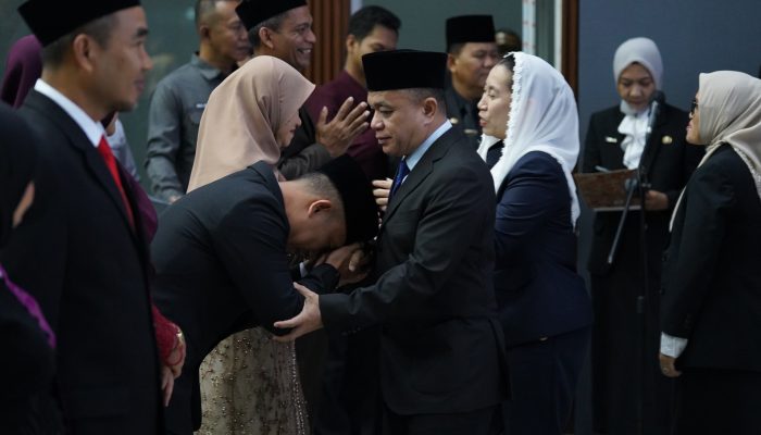 Wali Kota Palu Lantik Tujuh Pejabat Eselon II, Perkuat Kinerja Pemerintahan