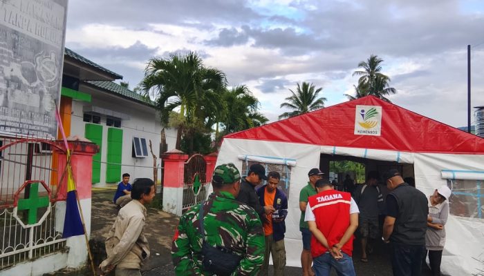Dinsos Sigi Dirikan Dapur Umum dan Posko Darurat Pascagempa Magnitudo 6,7