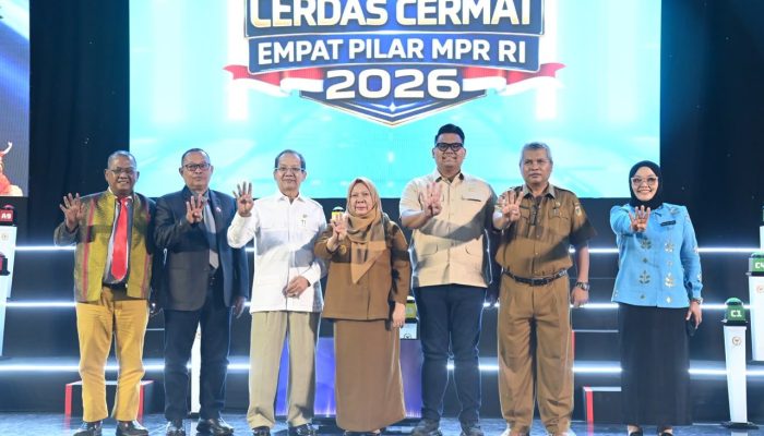 Wagub Sulteng Ajak Pelajar Junjung Sportivitas dalam Lomba Cerdas Cermat Empat Pilar